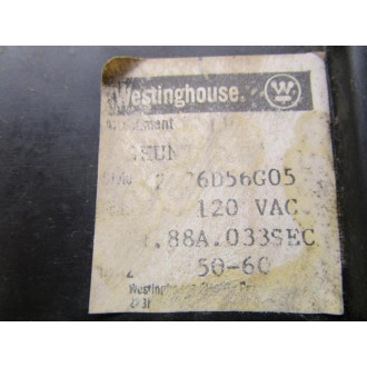 Westinghouse 2606D56G05 Circuit Breaker 400A LA24000PM - Used