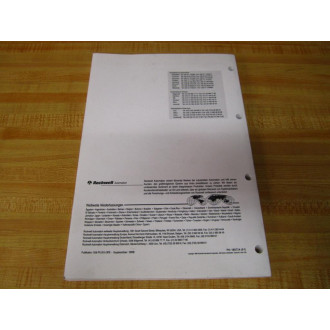 Allen Bradley 188734 1336 PLUS II Handbook 188734 (01) - Used