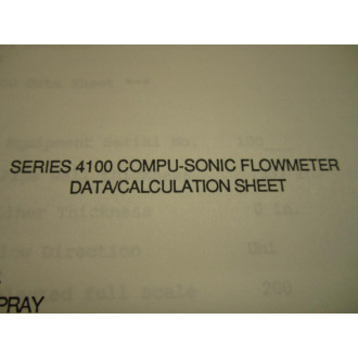 Badger Meter RCA-203605 Badger Meter Instruction Manual 940891 - Used