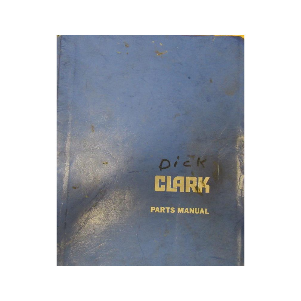 Clark Equipment 1-207 Manual 1207 - Used