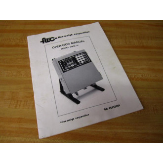 FWC 0M 48832004 DWM-IV Operator Manual 0M48832004 - Used
