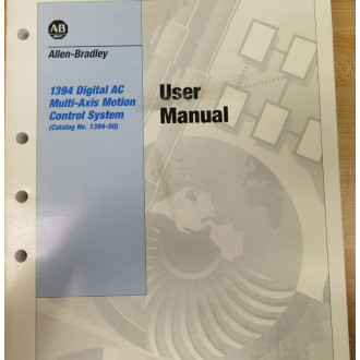 Allen Bradley 1394-5.0 Manual 139450 - Used