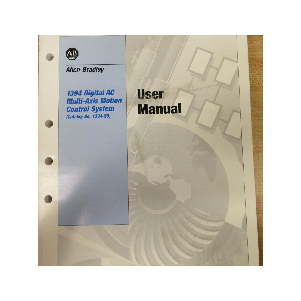 Allen Bradley 1394-5.0 Manual 139450 - Used