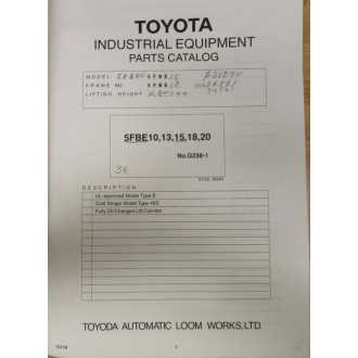 Toyota G238-1 Manual G2381 - Used