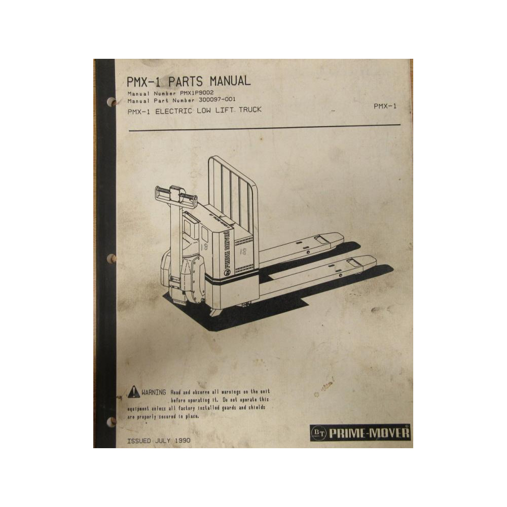 Prime-Mover PMX1P9002 Manual - Used