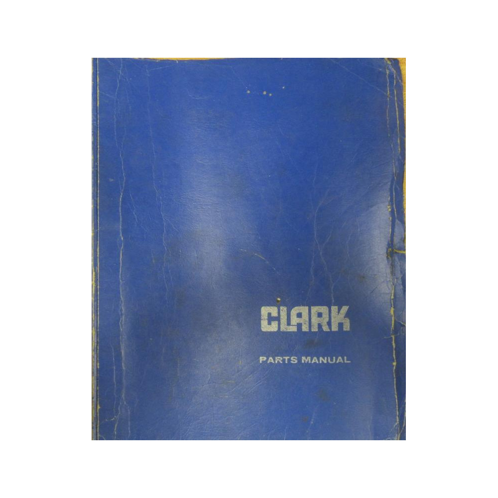 Clark Equipment 1-142 Parts Manual 1142 - Used