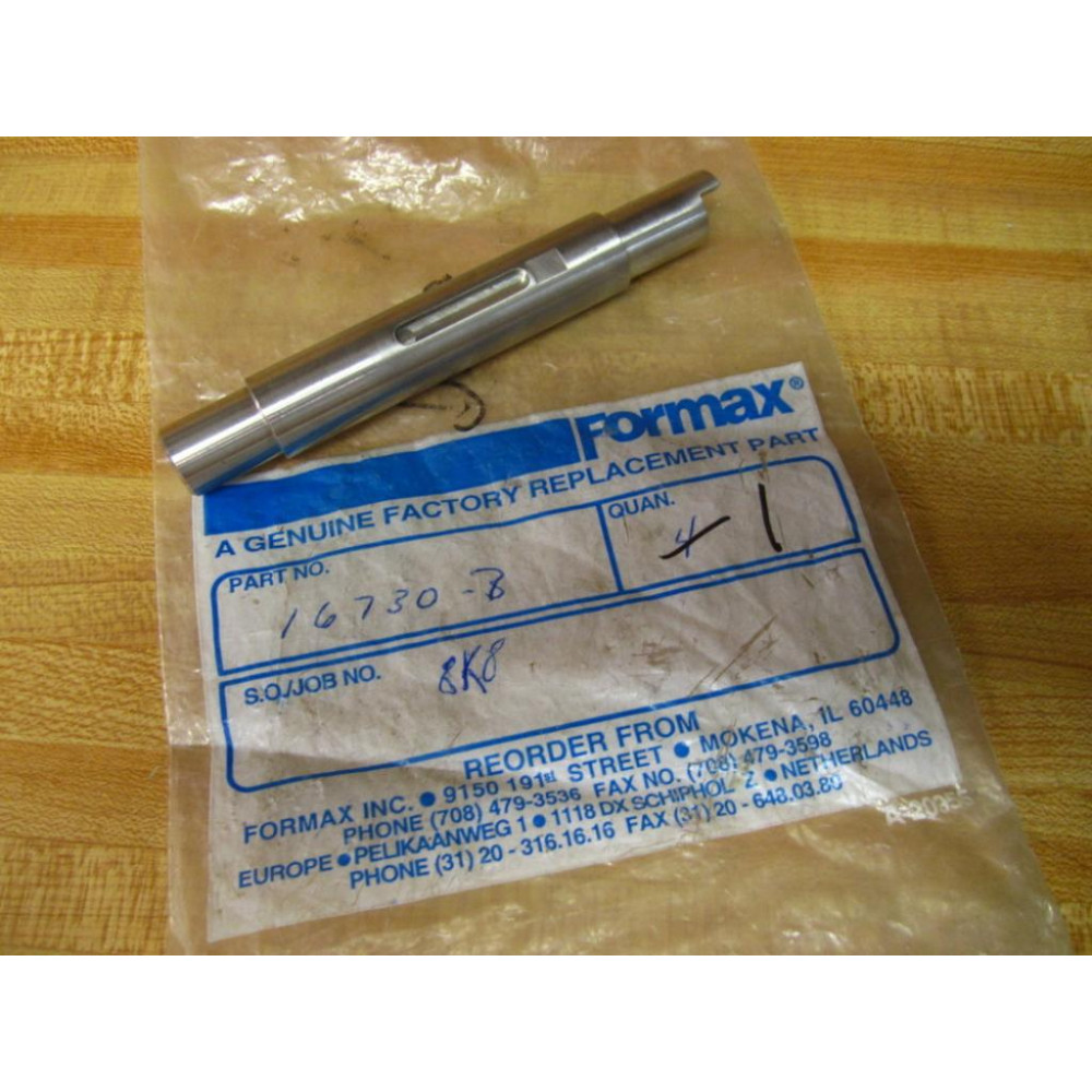 Formax 16730-3 Shaft 167303