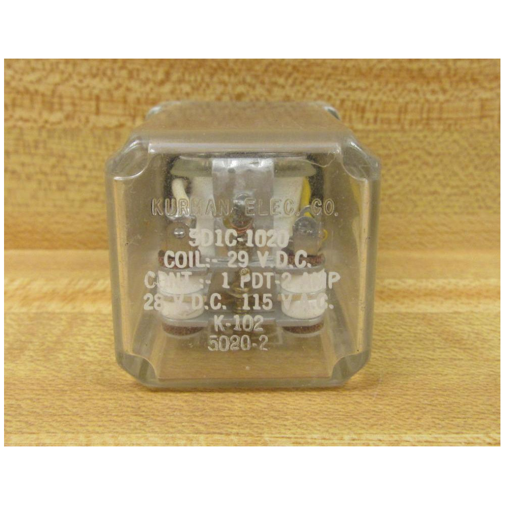 Kurman Electric 5D1C-1020 Relay 5D1C1020 - Used
