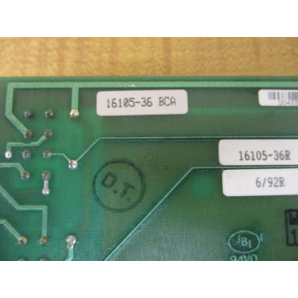 Moore Products 14728-1103 BCA Circuit Board 16105-36 - Used