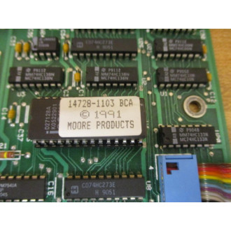 Moore Products 14728-1103 BCA Circuit Board 16105-36 - Used