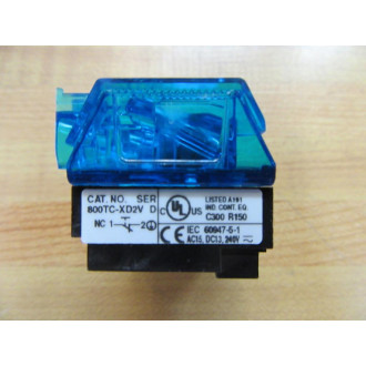 Allen Bradley 800TC-XD2V Contact Block
