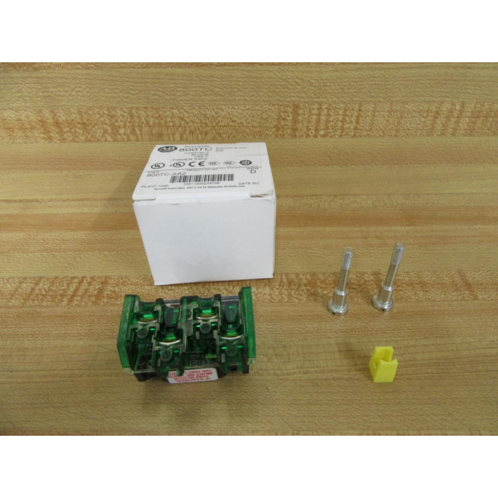 Allen Bradley 800TC-XA2 Contact Block 800TCXA2