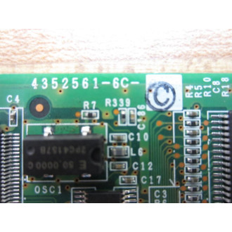 Omron 4352561-6C PC Board 43525616C - Parts Only