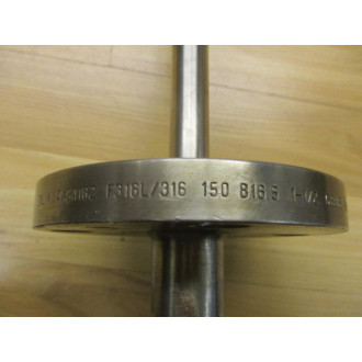 Sun Belt Thermometers ASA182 F1316L316 Thermometer 150 B16.5 1-12 G8J8 - Used