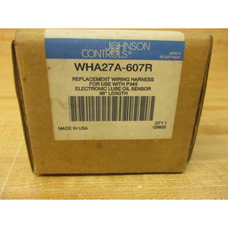Johnson Controls WHA27A-607R Wiring Harness WHA27A607R