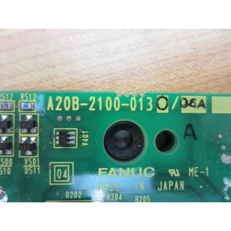 Fanuc A20B-2100-0130 Board A20B-2100-013006A - Used