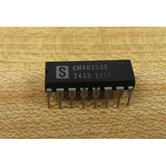 Signetics CM4022AE Integrated Circuit (Pack of 2)