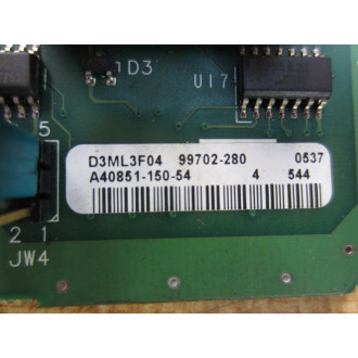 Allen Bradley A40851-150-54 Circuit Board A4085115054 Non-Refundable - Parts Only