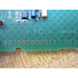 W815608000111-A03 Circuit Board W815608000111A03 - Used