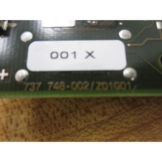 737 748-002 Circuit Board 737 748-002Z01G01 - Used