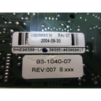 ABB 3HNE 00398 Circuit Board 3HNE 00398-1 - Used