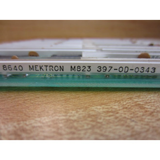 Mektron 397-0D-0343 Circuit Board 8640 - Used