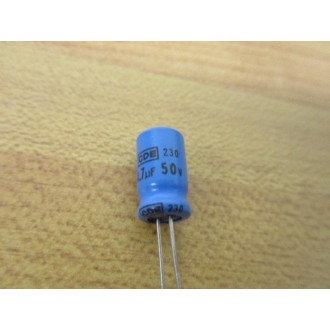 CDE 230 Capacitor 4.7UF 50V (Pack of 15) - New No Box