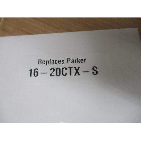Generic, Replaces Parker 16-20CTX-S 37° Flare, Tube x NPT Elbow