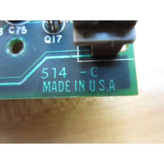 514B-C Circuit Board 514-C CTC-ML 3890 - Used