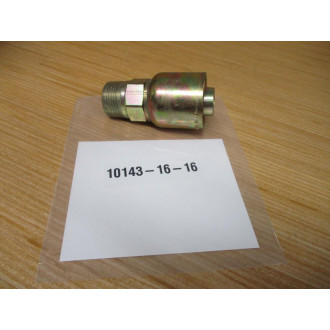 Parker 10143-16-16 Crimp Style Hose Fitting 101431616