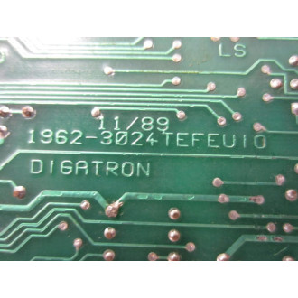 Digatron 1962-0024 Board TEFEUIO - Used