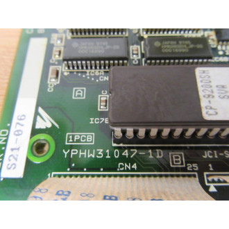 Yaskawa Electric YPHW31047-1D Board YPHW310471D - Used
