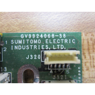 Sumitomo GV9924068-38 Circuit Board GV992406838 - Used