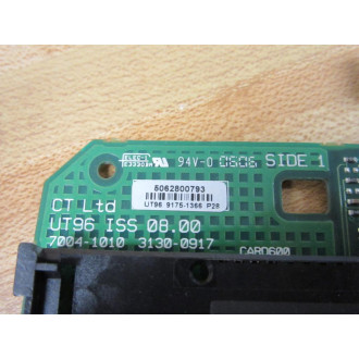 CT UT96 ISS 08.00 Board 7004-1010 3130-0917 - Used