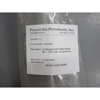 Rotex 15-6920 Screen 156920
