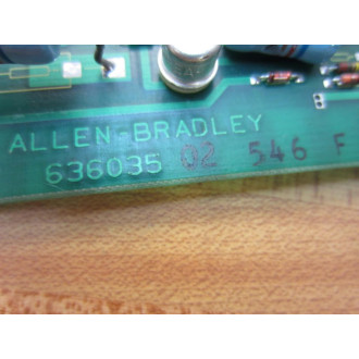Allen Bradley 636035-9004 Circuit Board 6360359004 Bent Pins - Used