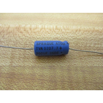 Sprague TAV 1207.7 Capacitor TAV12077 200UF 25DC (Pack of 4) - New No Box