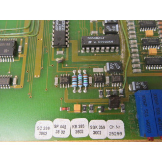 Sigmatek 9203.052.01 Circuit Board 920305201 - Used