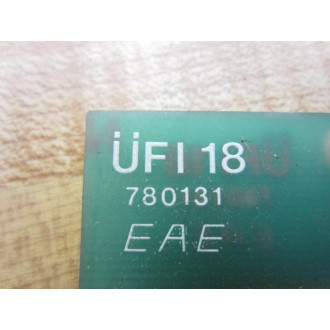 EAE 780131 Circuit Board UFI 18 - Used