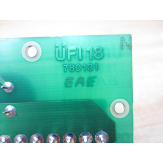 EAE 780131 Circuit Board UFI 18 - Used