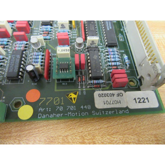 Danaher Motion 70-701-448 Circuit Board 70701448 - Used