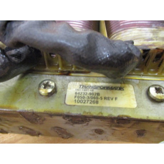 Transformatik F050-3060-5 Transformer 64232-902B M01105715 - Used