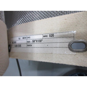 Rotex 1188397 Stainless Steel Sifter Screen 182385 - New No Box