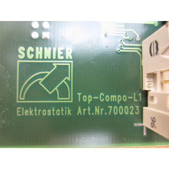 Schnier 700023 Circuit Board - Used