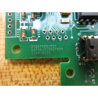 Digatron 2344-0034 PC Board 2344-1014 - Parts Only