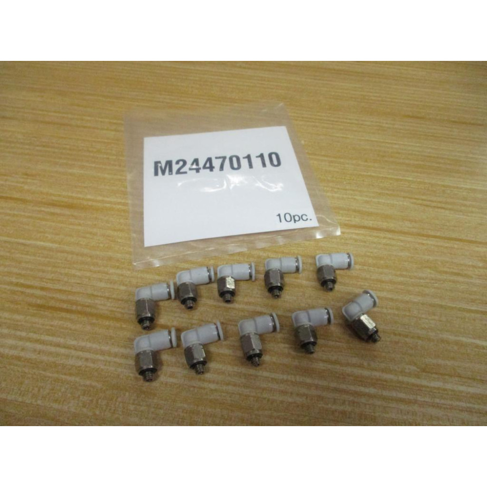Norgren M24470110 Push-To-Connect Male Swivel Elbow (Pack of 10)