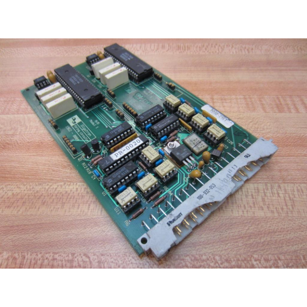 Digatron 500-1106 Board 5001106 Chipped Connector Housing - Used