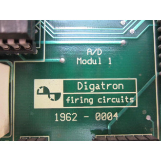 Digatron 500-1106 Board 5001106 Chipped Connector Housing - Used
