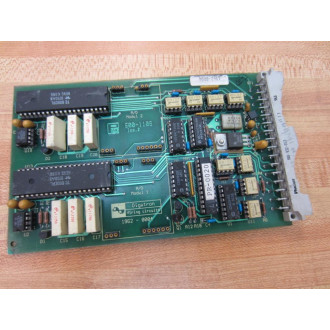 Digatron 500-1106 Board 5001106 Chipped Connector Housing - Used