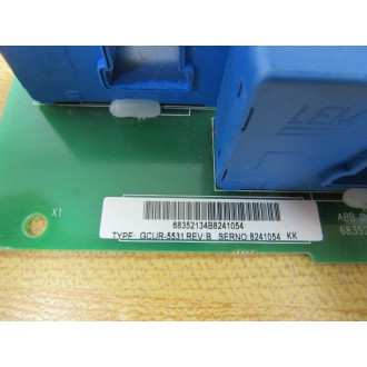 ABB GCUR-5531 Circuit Board GCUR5531 - Used
